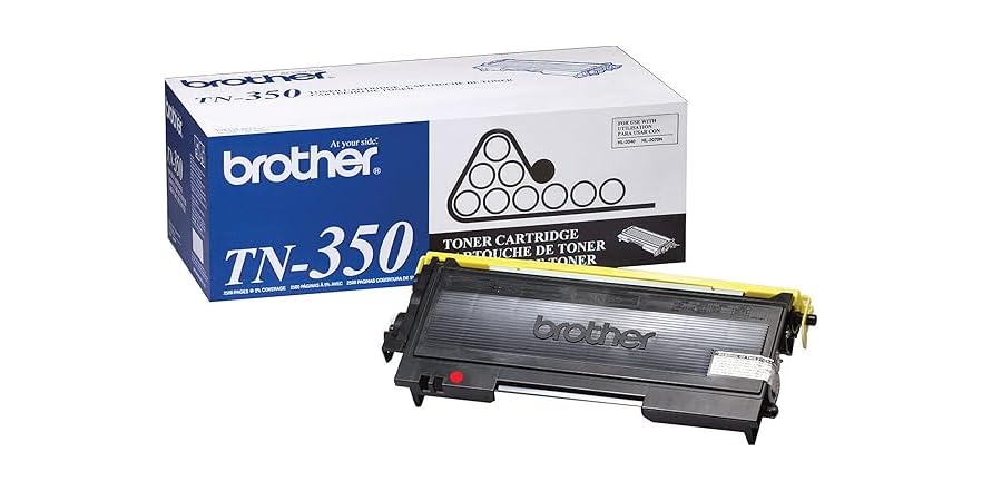TN350 - Cartouche laser Brother compatible noire (2 500 pages)