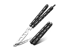 Dispatch Practice Butterfly Knife Black