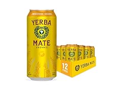 Guayakí Yerba Mate, Energy Drink Alternative, Orange