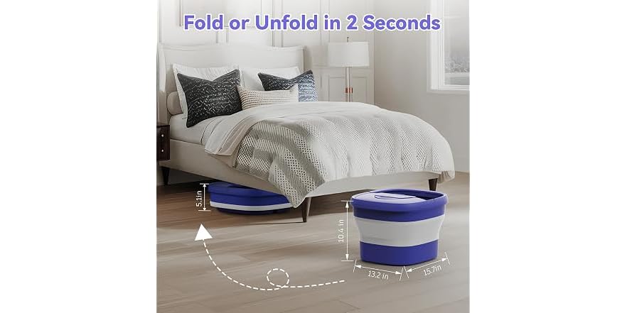 BEAUMOI Collapsible Foot Spa beaumoi-collapsible-foot-spa