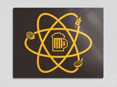 Beer Basics 11" x 14" Metal Poster