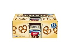 36CT Snyder's of Hanover Mini Pretzels, 100 Calorie