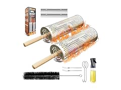 Fanaticook 2PCS Nesting Grill Basket