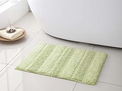 100% Cotton Ultra-Soft Reversible Bath Rug - 4 Colors