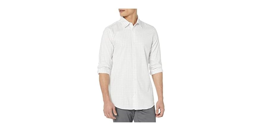 Amazon Essentials Mens Slim Fit Stretch Dress Shirt
