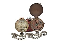 Personalized Working Antique Compass