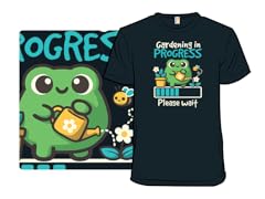 Gardening in progress