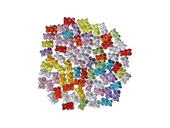AMOBESTER Colorful Gummy Bear Beads