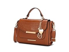 MKF Collection Sylvie Croco Satchel