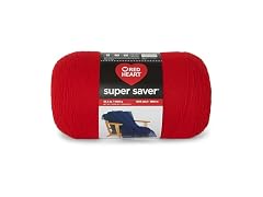 Red Heart Super Saver 1000g-Cherry Red
