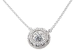 Swarovski CZ Circle Pendant