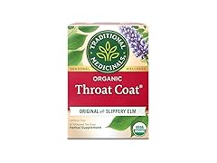16CT Traditional Medicinals Organic, Throat Coat Tea