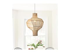 Parrot Uncle Medium 16" Rattan Pendant Light Fixture