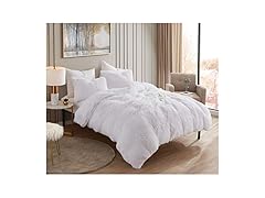 Plush Shaggy Faux Fur Comforter Set