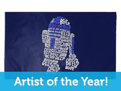 "Beep Beep Boop" 3' x 2' Rug