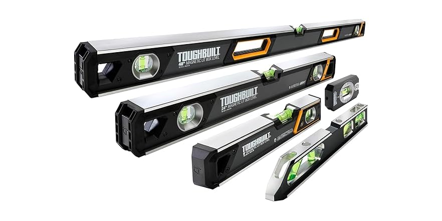 Turlet Leveling ToughBuilt TB-H2-L-9T-M 9-in Billet Torpedo Level