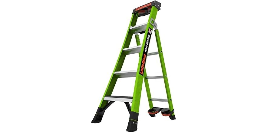 458 Ladder Little Giant Ladders King Kombo Industrial 5-Ft