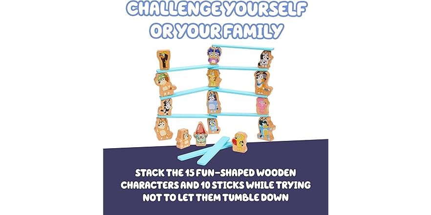 Bluey Stacking Game