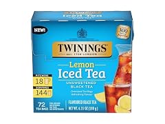Twinings Iced Tea, Lemon, 72 Count