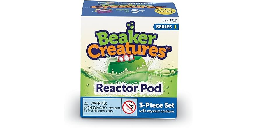 Learning Resources Beaker Creatures Reactor Pod