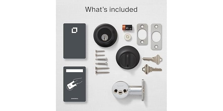 Level Lock+ Smart Lock + Apple Home Keys Deadbolt
