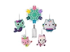 Gabby's Dollhouse Mini Christmas Tree Topper and Ornaments