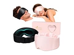 Azang Silk Sleep Mask for Women & Men, 3D
