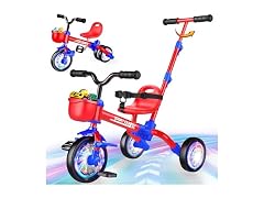 Kkdi 5-in-1 Toddler Bike, Blue