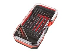 Stalwart Drill Bit 21-Piece Set with Case