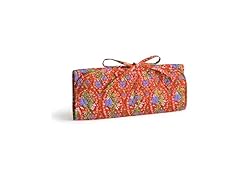 Vera Bradley Premium Cotton Hair Accessory Organizer, Garden Paisley