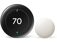 Google Nest Learning Thermostat 4th Gen Black
