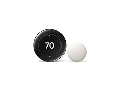 Google Nest Learning Thermostat 4th Gen Black