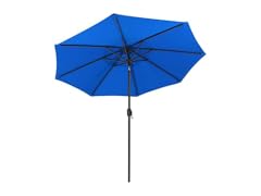 Sunnydaze 9' Umbrella w/ Auto Tilt and Crank