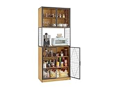 VECELO 72" Kitchen Pantry Cabinet