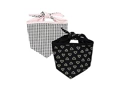 Luvable Friends Dog Reversible Pet Dog and Cat Bandana Bibs
