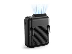 SLENPET Portable Waist Clip Fan-black
