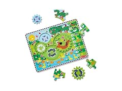 Melissa & Doug Animal Chase Spinning Gear Puzzle