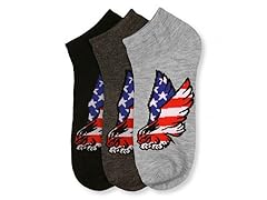 6-Pack Boys USA Eagle (Sock Sizes 9-13)