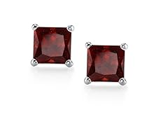 14K White Gold Birthstone -January