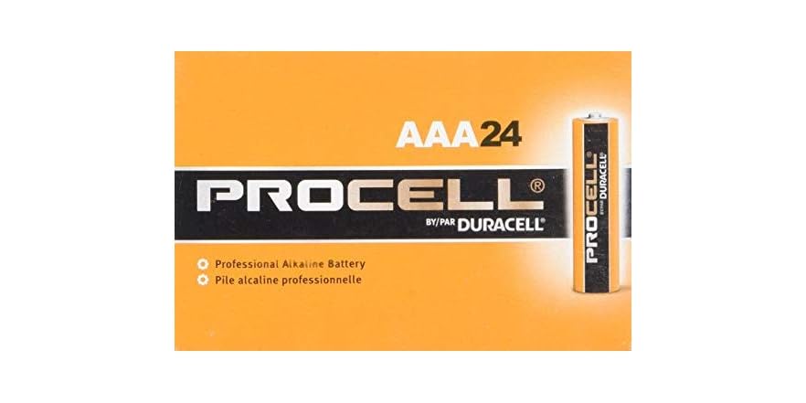 (24 Count) Duracell Procell Alkaline AAA Battery