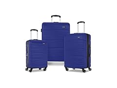 Samsonite Evolve SE Hardside Luggage Saphir Blue, 3PC Set