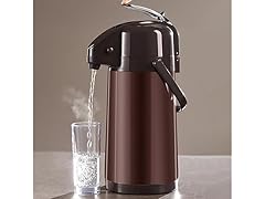 PARACITY Airpot Coffee Carafe with Double Pump