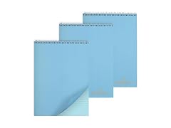 Roaring Spring Spiral Legal Pads 3-Pack Blue