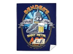 Bite My Shiny Metal Ale Mink Blanket