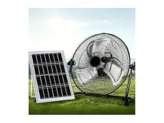 Generic GAR-45 Outdoor Solar Fan 14in, Waterproof