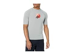 Kanu Surf Men (XL) Shirts Rash Guard Seaside Grey