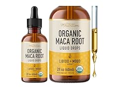 Maca Root Liquid Drops Organic Energy Support 2oz