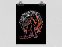 Scarred Villain Matte Poster