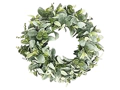 Santa's Workshop Greenery & Eucalyptus Wreath