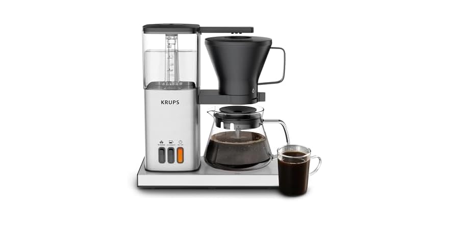 KRUPS Essential Brewer 8 Cup Drip Coffee Maker Machine .99